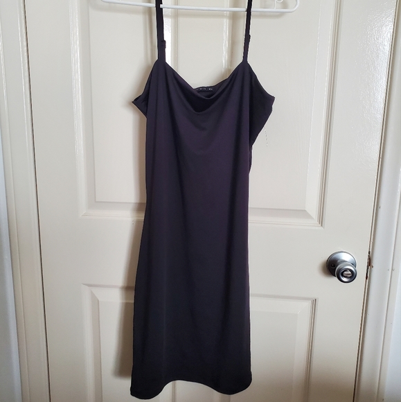 Black Medium Cotton On Slip Dress - Picture 1 of 2